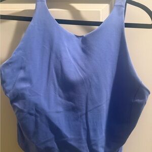 lululemon athletica Blue Crop Top